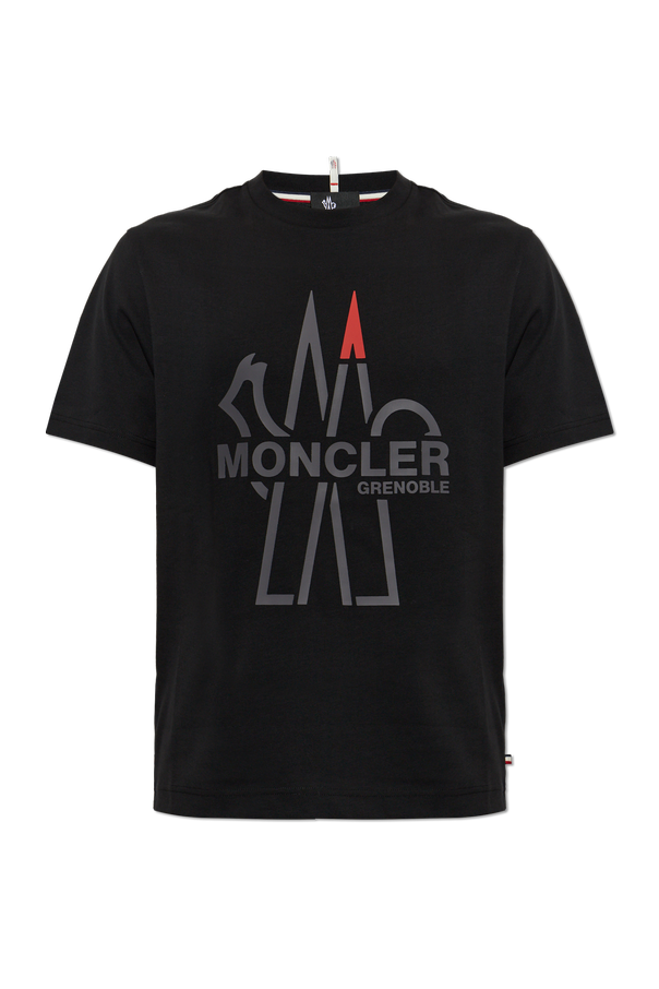 Black MONCLER GRENOBLE APRÈS-SKI T-shirt Moncler Grenoble - Vitkac AS